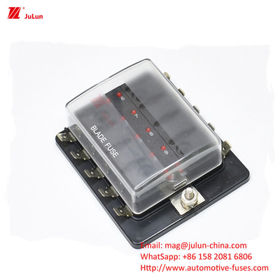 Eu UL Single/Bipolar 32V30A-500A Manual Reset Circuit Breaker Nylon Housing Dan 30/50 Amp Bolt Fuse Holder