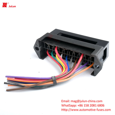 Eu UL Standard ANS Auto Parts Electronic Circuit Protection Terminal Current 32V30A-500A Kotak sekring