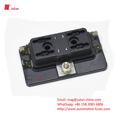 Taiwan SCI New Car 4 Middle Insert Fuse Box 1 In 4 Out Fuse Holder R3-76-01-04 Bagian Otomotif