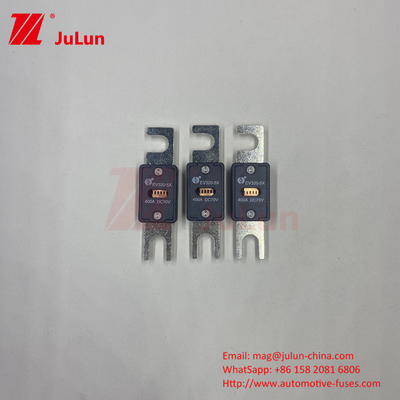 70VDC EV320-5X Fuse Kendaraan Listrik Tegangan Nominasi Dengan Pengemasan Kotak M6 Bolt Type 80A