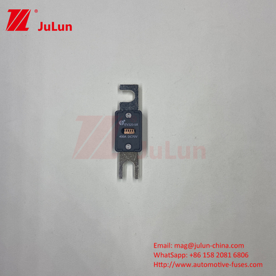EV320-5X Quartz Sand Outer Pipe 6kA DC EV Fuse Kendaraan Listrik 125A 70VDC Bolt