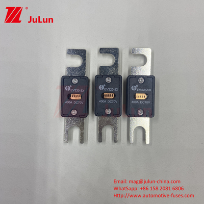 Fuse EV Dengan ISO8820-5 Dan GB/T31465.5-2015 225A 70VDC BYD Kendaraan Listrik