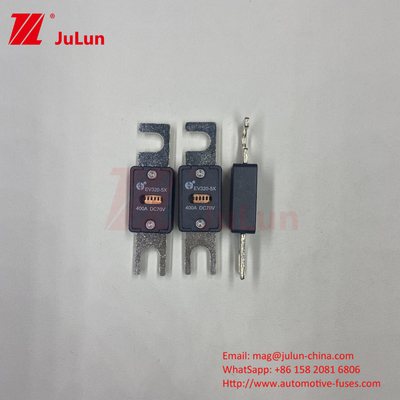 SINOFUSE Bolt M8 EV320-5X-100A Untuk Shock Mobil Tahan Dengan Keramik Tembaga Perak Kuarsa Pipa Pasir