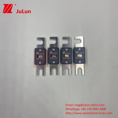 SINOFUSE Bolt M8 EV320-5X-100A Untuk Shock Mobil Tahan Dengan Keramik Tembaga Perak Kuarsa Pipa Pasir