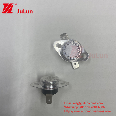 Thermistor Kepala Tembaga KSD301 Temperaturer Dengan ± 5 derajat Deviasi Suhu Dan ≥100000 Kali Siklus Hidup