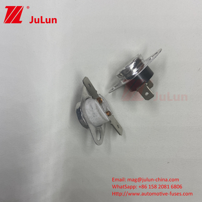 KSD301 130°C ≥100000 Kali Siklus Hidup Produk Heksagonal Dengan Bracket Mounting yang Bisa Dipindahkan