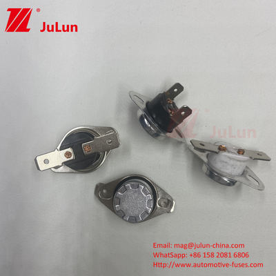 KSD301 Bimetal Suhu Pemanas Switch, Biasanya Ditutup / Terbuka Auto Reset Thermostat