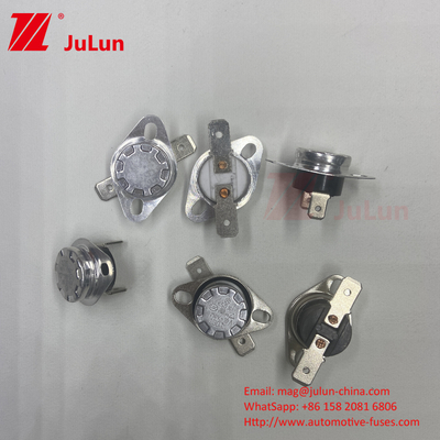 KSD301 KSD302 Suhu yang diaktifkan pada Switch Off Manual Reset Type RoHS Disetujui