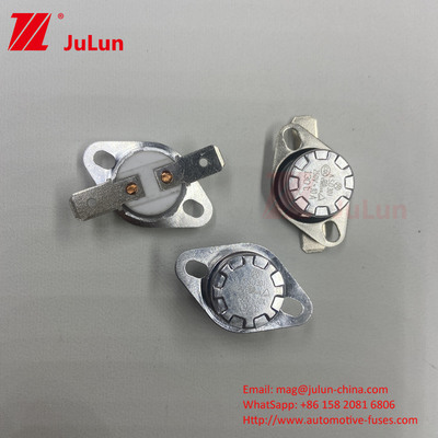 KSD302 Manual Reset KSD301 Bimetal Thermostat, Perkakas Listrik Fuse Pemutus Termal