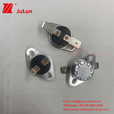 KSD302 Manual Reset KSD301 Bimetal Thermostat, Perkakas Listrik Fuse Pemutus Termal
