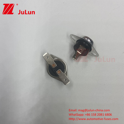 Biasanya tertutup / terbuka KSD301 Bimetal Thermostat manual Reset Termal Cut Out Switch