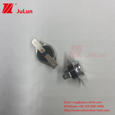 KSD301 Model Imetal Manual Reset Suhu Switch Motable / Immobile Mounting Bracket Tersedia
