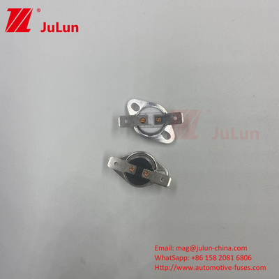 Saklar kontrol suhu biasanya tertutup / terbuka KSD301 Bimetal Thermostat Manual Reset Termal Cut Out Switch