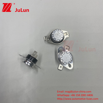 Hermal Switch Contact AC250VM Manual Reset Thermal Protector Microwave Oven Gunakan Lebih Panas KSD Bimetal Thermostat