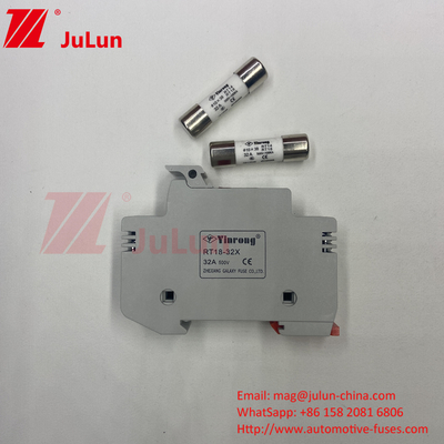 TUV WSPV-32B CE PV System Single Phase Solar 10*38 1000v DC Fuse HoldSolar PV Fuse Untuk Perlindungan Modul Fotovoltaik
