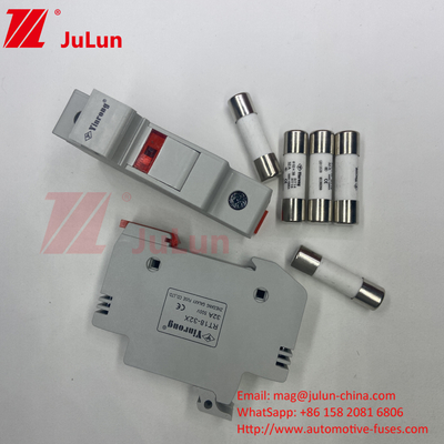 Solar Photovoltaic 1A/2A/3A/4A/5A/6A/8A/10A/12A/15A/16A/20A/25A/30A Keramik Silinder 10X38 GPV 1000V DC PV Fu