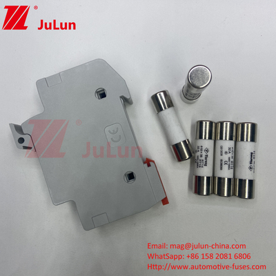 IEC60269.6 Sertifikasi 20g Solar Fuse Untuk Aplikasi Solar PV Inverter