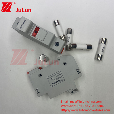 10x38mm Fuse Surya PV Keramik Untuk Perlindungan Modul Fotovoltaik
