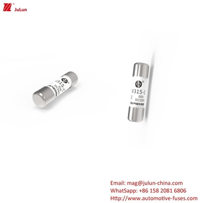 Fuse keramik bertekanan tinggi menengah/ EV315-C-3E DC500V 10A,15A,20A,30A,40A,50A.60A