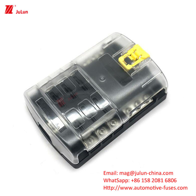 Perlindungan sirkuit elektronik otomotif 30A-500A Dua kutub 32V manual reset pemutus sirkuit papan sirkuit kursi keselamatan