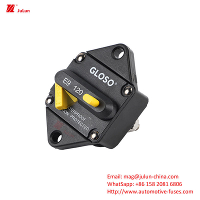 Perlindungan sirkuit elektronik otomotif dengan lampu LED Multi-Way Fuse Box SBH-6PD Sekrup 30A-500A Dua kutub 32V Manual Re