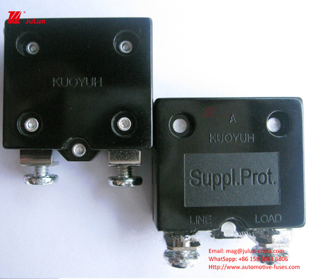 Eu UL Single/Bipolar 30A-500A Nylon Housing Fuse Holder Wide Temperature Range Automotive Fuse Box/Holder (-55 ° C hingga 12