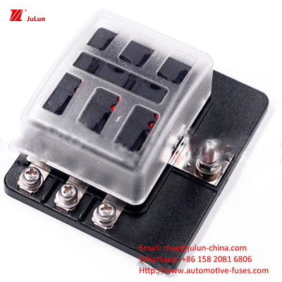 Eu Standard Bolts And Bolt Fuses Automotive Spare Parts 30A-500A Fuse Holder ANS Premium Fuse Holder -55.C-125.C Dengan Bo