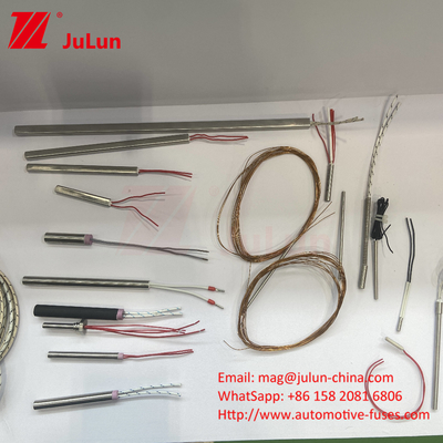 Pasangan Air Tangki AC Sensor Suhu Presisi Electric Ring Cast Aluminium Heater