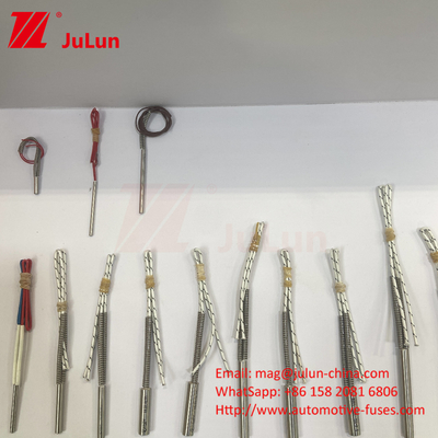 Tabung Pemanasan Listrik Ring Cast Aluminium Double Tube Indirect Heat Sertifikat ISO9001/CE