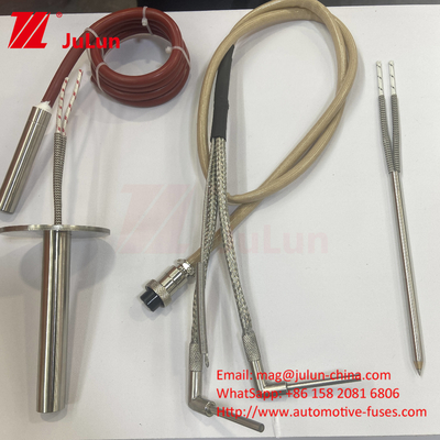 Tabung Pemanasan Listrik Ring Cast Aluminium Double Tube Indirect Heat Sertifikat ISO9001/CE