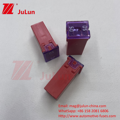 JCAS060.X Kendaraan Lalu Lintas 32V 58V Fuse Bilah Otomotif Dalam Berbagai Amperage Dengan Logo Khusus