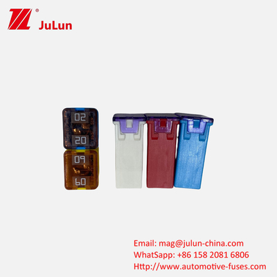 OEM Blade Fuse SBFC J FLF N Untuk Kendaraan Jalan Fuse Mobil Listrik Khusus Littel Mobil Square Fuse 32V 58V