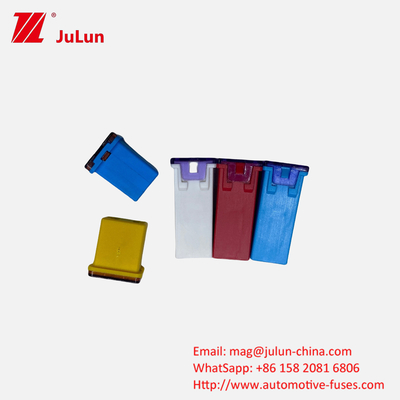 Littel Automobile Square Fuse 32V 58V SBFC J FLF N 0495 0895 Pengisian Mobil Listrik EV Blade Fuse 20-60A