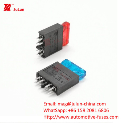 Kompak UE UL pemutus sirkuit Untuk Mobil ANM Fork Peg Tipe Dual Car Fuse Holder Satu In Double Out Besar Fu
