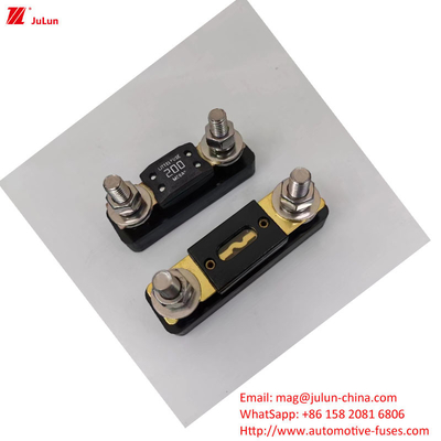 Eu UL Manual Reset Amplifier Circuit Breaker 30A-500A32V Pemegang sekring otomotif Plastik/Nylon Housing