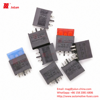 ANS / MIDI Motorcycle Manual Reset Circuit Breaker EU UL 32V 30A-500A Pemegang Sekring Otomotif Tembaga