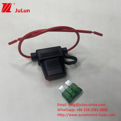 20A Low Voltage Fuse Holder Karton Fuse Seri Merah / Hitam