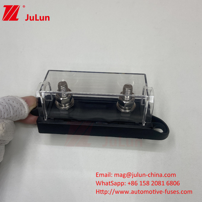 ABS Zinc Alloy Brass 5mm 20mm 20A Fuse Holder Untuk 24VDC 32VDC 72VDC
