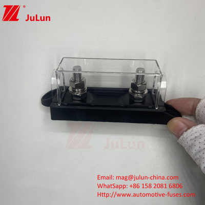ABS Zinc Alloy Brass 5mm 20mm 20A Fuse Holder Untuk 24VDC 32VDC 72VDC