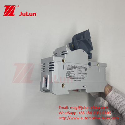 Sekering Mersen PV Surya 10a 1000V Pukulan Cepat 32a 1000vdc 22*58Mm DC1000V Tempat Pembawa Sekring Rel Din Sekring