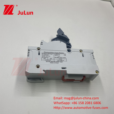 AC RT18-32X Fuse Holder Fusible Base Box 10x38MM 500V Fast Blow Keramik RO15 RT18 DIN Rail Moun Single Fuse Holder