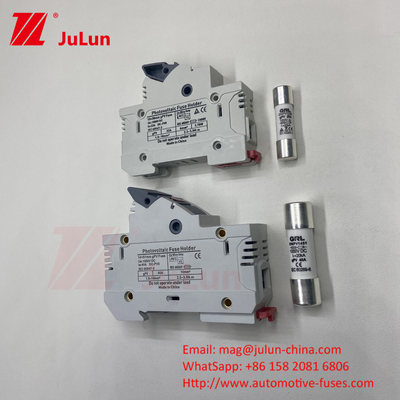 AC RT18-32X Fuse Holder Fusible Base Box 10x38MM 500V Fast Blow Keramik RO15 RT18 DIN Rail Moun Single Fuse Holder