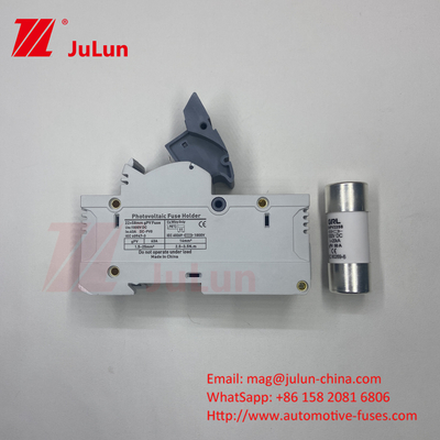 1000V Solar PV Fuse Holder Dengan Fuse DNPVF1-32 14*51mm 1000dc 250 315 350 Solar Pv Fuse 1500v Fuse Conne