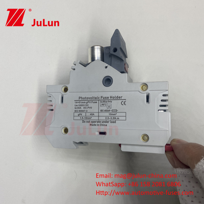 Fuse PV Surya Dengan Elemen Fuse Tembaga Bahan RO17 Fast Blow Keramik DIN Rail Moun 22x58MM Italweber Fuse 500V