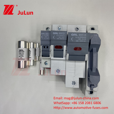 SALE Mezeen 1P 10x38mm PV DC 1000V 32A Fuse Dan Fuse Holder Untuk Perlindungan Sistem Surya OEM Tersedia