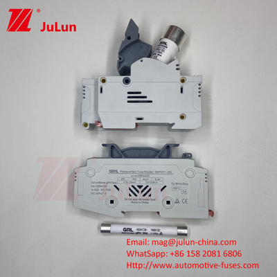 SALE Mezeen 1P 10x38mm PV DC 1000V 32A Fuse Dan Fuse Holder Untuk Perlindungan Sistem Surya OEM Tersedia