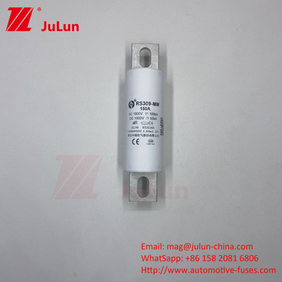RS309-MM-EV50A Keramik Automotive Fuse Kendaraan Listrik 150A 1000VDC