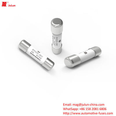 Fuse Medium 15A-50A Fuse Medium Bolt Screw EV325-3EC DC750V 20KA Dengan Bendera yang Menunjukkan Listrik Rating