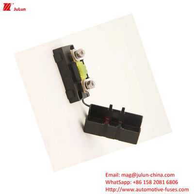 Pengisi sekering mobil Socket Base Connector 30A-500A 32V Satu kutub Dua kutub dengan cangkang plastik