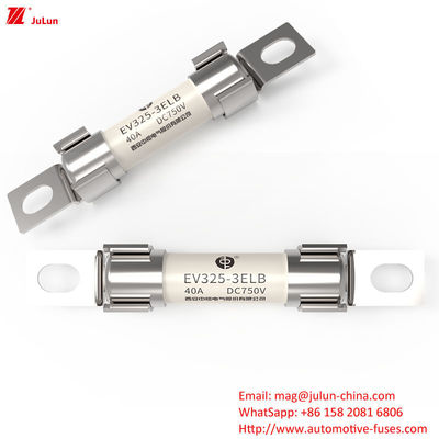 750V EV Fuse Charge Dilindungi 3 Fase Ukuran 3 Fuse Holder Untuk Mobil